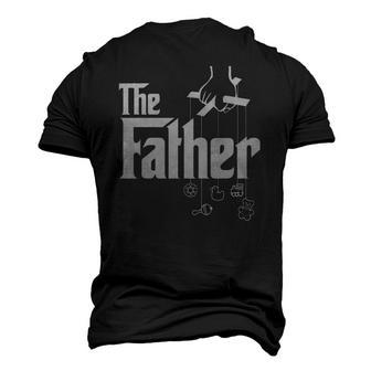 Mens The Father First Time Fathers Day New Dad Men's 3D T-Shirt Back Print | Mazezy