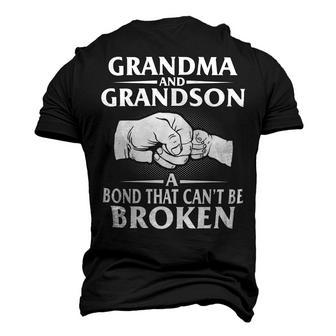 Father Grandpa Grandma And Grandson Bond That Cant Be Broken Family Dad Men's 3D Print Graphic Crewneck Short Sleeve T-shirt - Monsterry AU