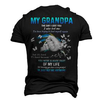 Father Grandpa My Grandpathe Day I Lost You 118 Family Dad Men's 3D Print Graphic Crewneck Short Sleeve T-shirt - Monsterry