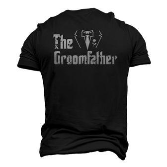 Father Of The Groom Wedding Grooms Dad Men's 3D T-Shirt Back Print | Mazezy