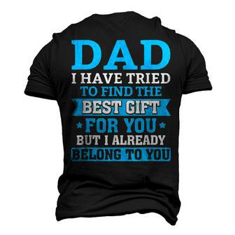 Fathers Day Dad From Daughter Son Wife For Daddy V2 Men's 3D T-shirt Back Print - Seseable