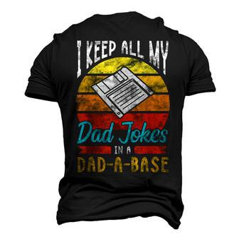 Fathers Day For Dad Jokes Dad For Men Men's 3D T-Shirt Back Print | Mazezy