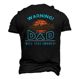 Mens Fathers Day Sport Basketball Dad Men's 3D T-Shirt Back Print | Mazezy