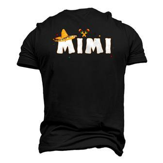 Fiesta Mexican Party Cinco De Mayo Mimi Men's 3D T-Shirt Back Print | Mazezy