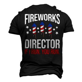 Fourth Of July 4Th July Fireworks Boom Fireworks Director Men's 3D T-shirt Back Print - Seseable