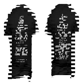 Fritz Name Keep Calm And Let Fritz Handle It Men's 3D T-shirt Back Print - Seseable
