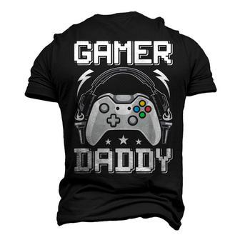 Gamer Daddy Video Gamer Gaming Men's 3D T-shirt Back Print - Seseable