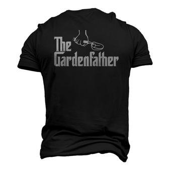 Mens The Gardenfather Gardener Gardening Plant Grower Men's 3D T-Shirt Back Print | Mazezy