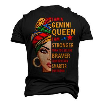 Gemini Queen I Am Stronger Birthday For Gemini Zodiac Men's 3D T-shirt Back Print - Seseable