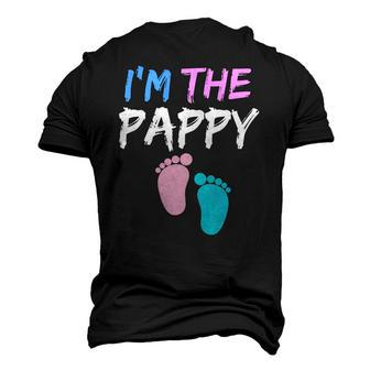 Gender Reveal Clothing For Dad Im The Pappy Men's 3D T-Shirt Back Print | Mazezy