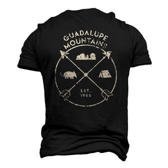 Guadalupe Mountains National Park Camping Texas Men's 3D T-Shirt Back Print | Mazezy