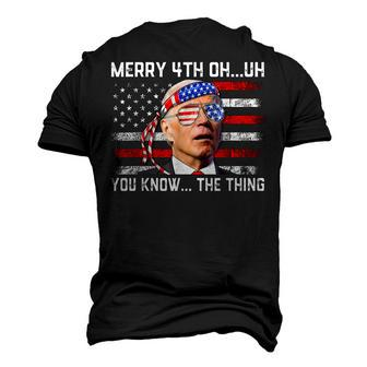 Happy 4Th Of You Know The Thing 4Th Of July Amaica Men's 3D T-shirt Back Print - Seseable