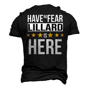 Have No Fear Lillard Is Here Name Men's 3D Print Graphic Crewneck Short Sleeve T-shirt - Monsterry AU