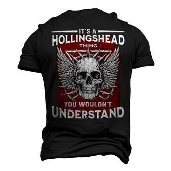 Hollingshead Name Shirt Hollingshead Family Name Men's 3D Print Graphic Crewneck Short Sleeve T-shirt - Monsterry DE