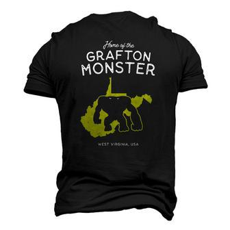 Home Of The Grafton Monster West Virginia Usa Men's 3D T-Shirt Back Print | Mazezy