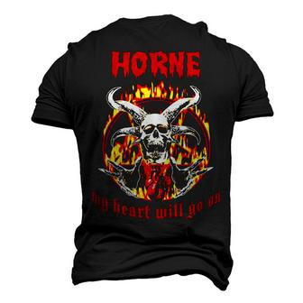 Horne Name Horne Name Halloween Men's 3D T-shirt Back Print - Seseable