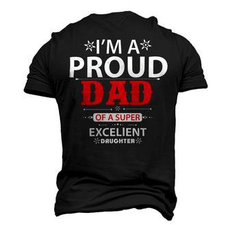 I Am A Proud Papa T-Shirt Fathers Day Gift Men's 3D Print Graphic Crewneck Short Sleeve T-shirt - Monsterry