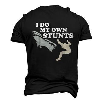 I Do My Own Stunts V2 Men's 3D Print Graphic Crewneck Short Sleeve T-shirt - Monsterry AU