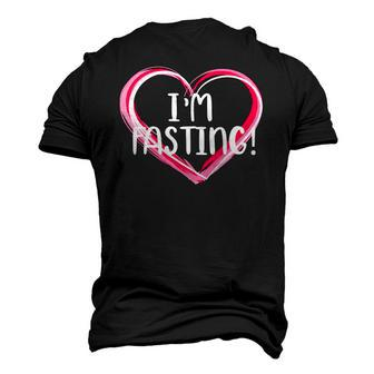 Intermittent Fasting Im Fasting Men's 3D T-Shirt Back Print | Mazezy UK