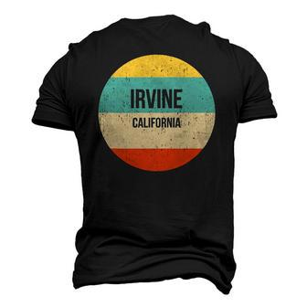 Irvine California Irvine Vintage Retro Men's 3D T-Shirt Back Print | Mazezy