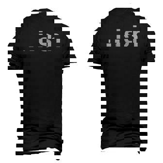 Ish Adult Ish Bougie Ish Men's 3D T-Shirt Back Print | Mazezy