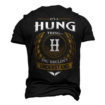 Its A Hung Thing You Wouldnt Understand Name Men's 3D T-shirt Back Print - Seseable