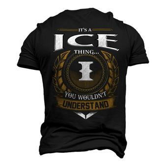 Its A Ice Thing You Wouldnt Understand Name Men's 3D T-shirt Back Print - Seseable