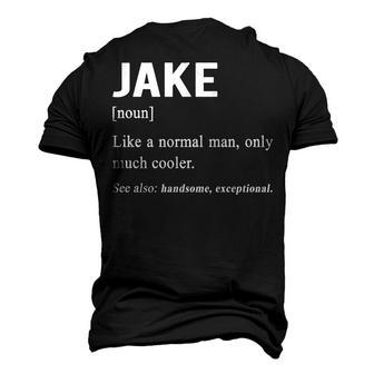 Jake Name Jake Definition Men's 3D T-shirt Back Print - Seseable