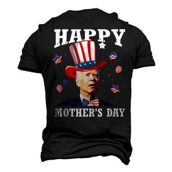 Joe Biden Happy 4Th Of July Confused Men's 3D T-shirt Back Print - Seseable