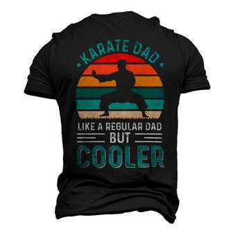 Karate Dad Like Regular Dad Only Cooler Fathers Day Gift Men's 3D Print Graphic Crewneck Short Sleeve T-shirt - Monsterry