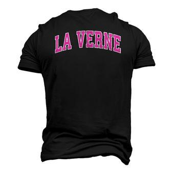 La Verne California Ca Vintage Sports Pink Men's 3D T-Shirt Back Print | Mazezy