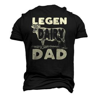 Mens Legen Dairy Dad Cow Farmer Fathers Day For Men Men's 3D T-Shirt Back Print | Mazezy