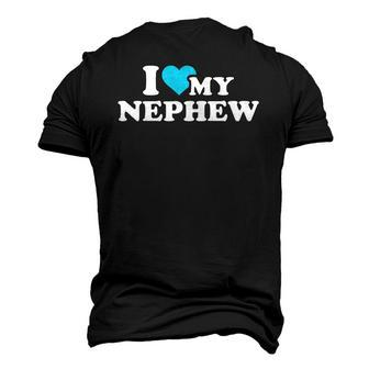 I Love My Nephew Men's 3D T-Shirt Back Print | Mazezy