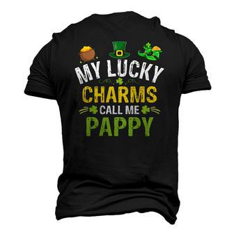 My Lucky Charms Call Me Pappy St Patricks Day Matching Men's 3D T-Shirt Back Print | Mazezy