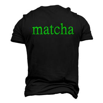 Matcha Organic Ceremonial Grade Green Tea Powder Men's 3D Print Graphic Crewneck Short Sleeve T-shirt - Monsterry DE