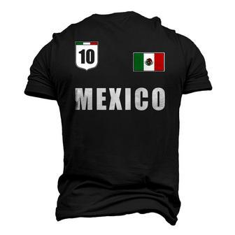 Mexico Soccer Player For Mexican Jersey Football Fans Men's 3D T-Shirt Back Print | Mazezy