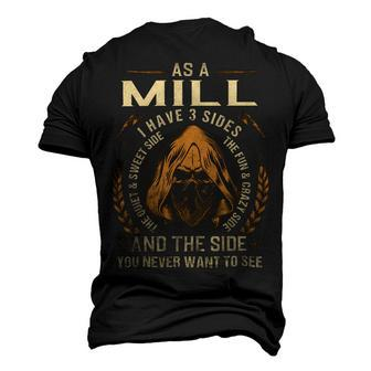 Mill Name Shirt Mill Family Name Men's 3D Print Graphic Crewneck Short Sleeve T-shirt - Monsterry CA