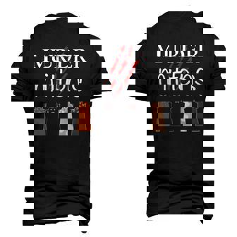 Murder Mittens Cat Lover Meme Toebeans Paws And Claws Men's 3D T-Shirt Back Print | Mazezy