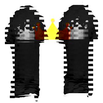 New King Crown Royalty Men's 3D T-Shirt Back Print | Mazezy