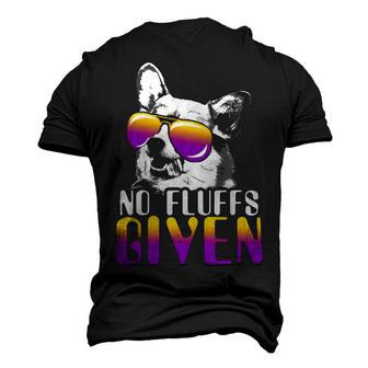 No Fluffs Given Corgi Sunglasses Pembroke Welsh Corgi Pwc Men's 3D Print Graphic Crewneck Short Sleeve T-shirt - Monsterry AU