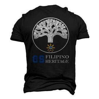 Oakland Filipino Pilipinas Basketball Heritage Men's 3D T-Shirt Back Print | Mazezy