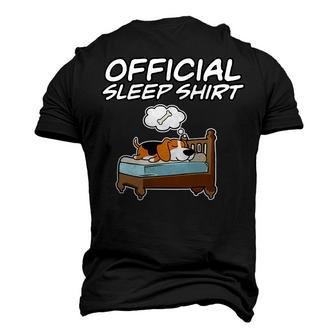 Official Sleepshirt I Pajamas I Beagle 68 Beagle Dog Men's 3D T-shirt Back Print - Seseable