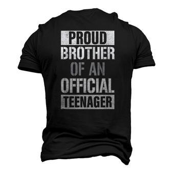 Official Teenager Brother 13Th Birthday Brother Party Men's 3D T-Shirt Back Print | Mazezy