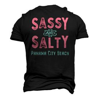 Panama City Beach Florida Sassy Souvenir Men's 3D T-Shirt Back Print | Mazezy