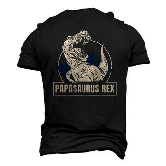 Mens Papasaurus Rex For Men Papa Saurus Men's 3D T-Shirt Back Print | Mazezy