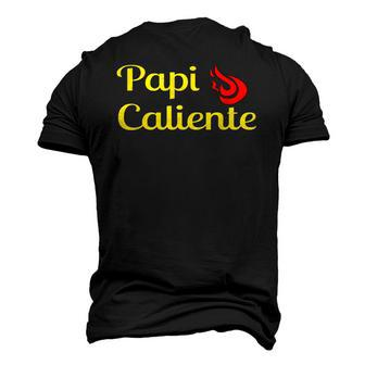 Papi Caliente Hot Daddy Spanish Fire Camiseta Men's 3D T-Shirt Back Print | Mazezy