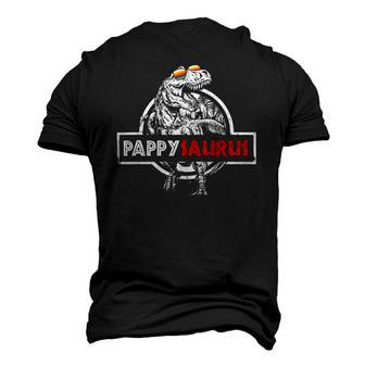 Pappysaurus Fathers Day rex Daddy Saurus Men's 3D T-Shirt Back Print | Mazezy