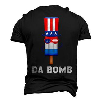 Patriotic Popsicles 4Th Of July Da Bomb Usa Sunglasses Men's 3D T-shirt Back Print - Seseable