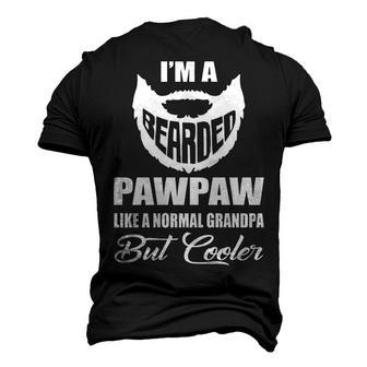 Pawpaw Grandpa Bearded Pawpaw Cooler Men's 3D T-shirt Back Print - Seseable