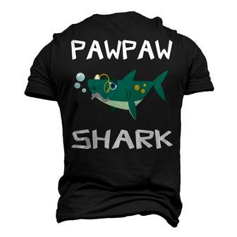 Pawpaw Grandpa Pawpaw Shark Men's 3D T-shirt Back Print - Seseable